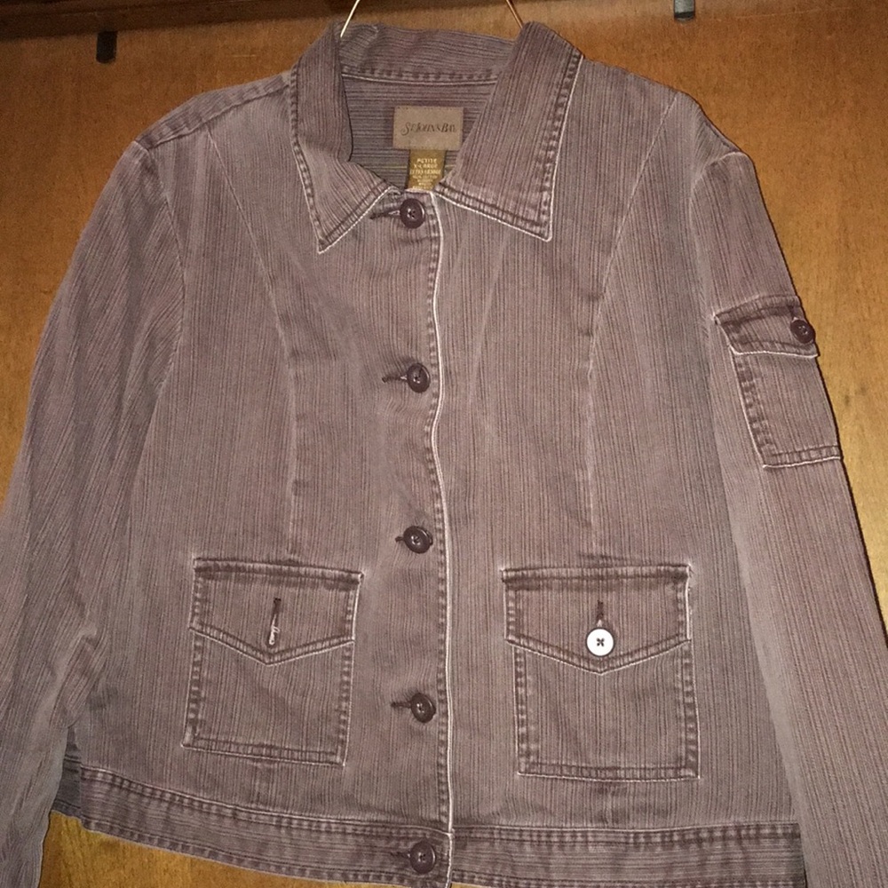 EUC Brown Denim Jacket